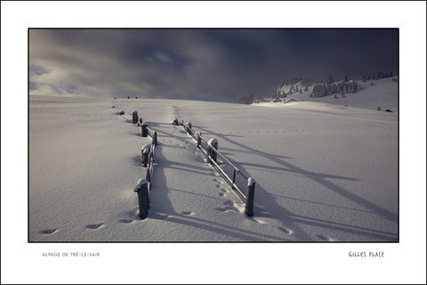 Alpage de Tré-le-Saix en hiver 1
