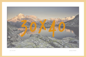 Carte cadeau "30x40 avec cadre"